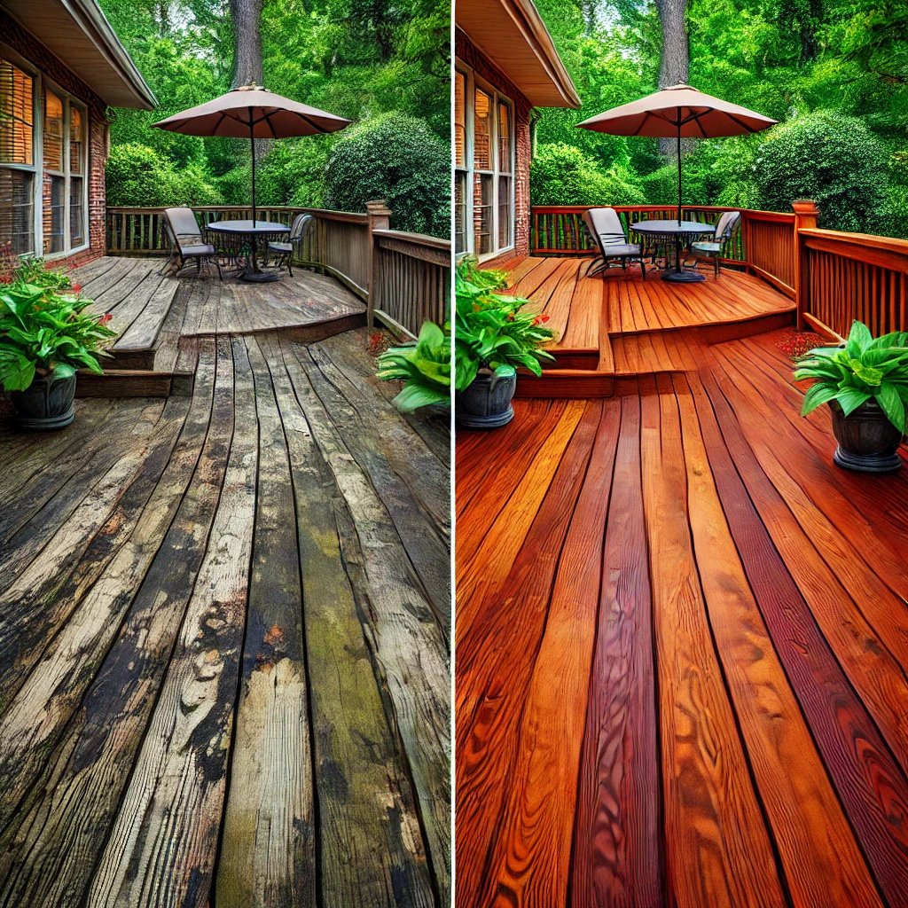 professional deck restoration little rock AR